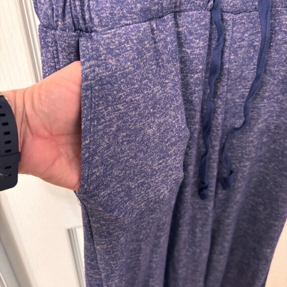 Hyba Womens Boho Jumpsuit Romper WideLeg Cropped Drawstring Oversized Sz Sm - Picture 5 of 16